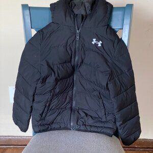 kids winter jacket puffer.  Under Armour size 7- great condition